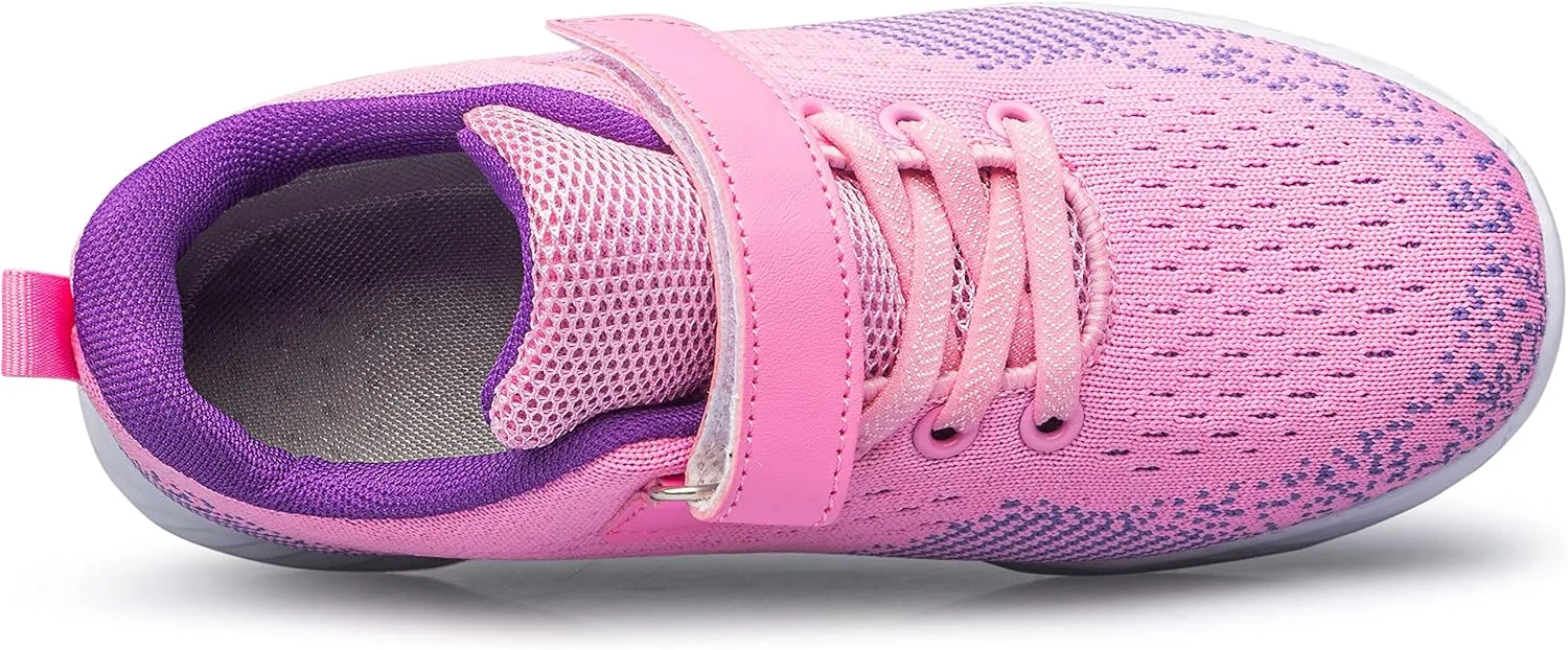 Kids Shoes Toddler Boys Girls Athletic Running Sports Strap Sneakers for Toddler/Little Kid/Big Kid