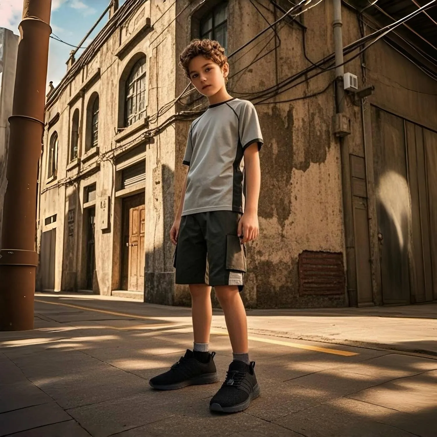 Kids Sneakers for Boys Toddler Girls Tennis Shoes Unisex Athletic Running Cushion Lightweight Sneaker Comfy Walking