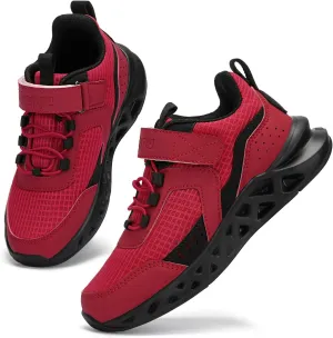koppu Boys Tennis Shoes Girls Kids Slip on Sneakers Lightweight Breathable Strap Athletic Running Shoes for Toddler/Little Kid/Big Kid