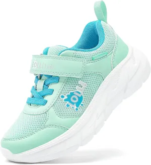LOLLi kidz Kids Tennis Shoes for Boys and Girls Lightweight Breathable Athletic Great Grip Running Gym Sport Sneakers from