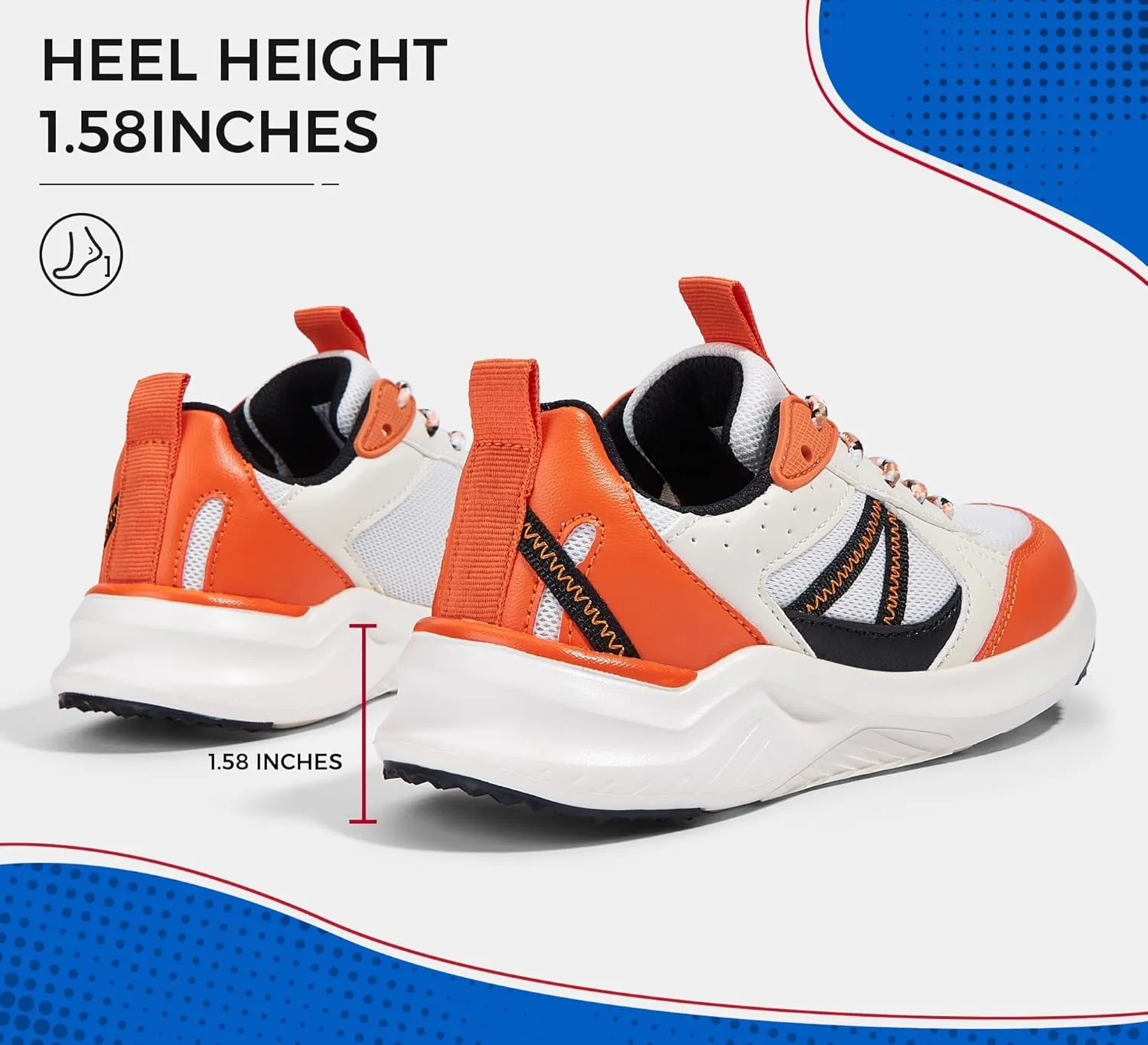 LUCKY STEP Kids Fashion Sneakers for Boys Girls Tennis Casual Athletic Running Shoes Breathable Lace-up Cushioned Trainers Walking Footwear Toddler