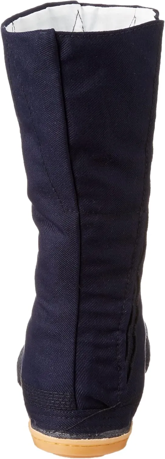 Marugo Mannen Japanese Tabi Shoes Black/Navy/White with 12 Clips