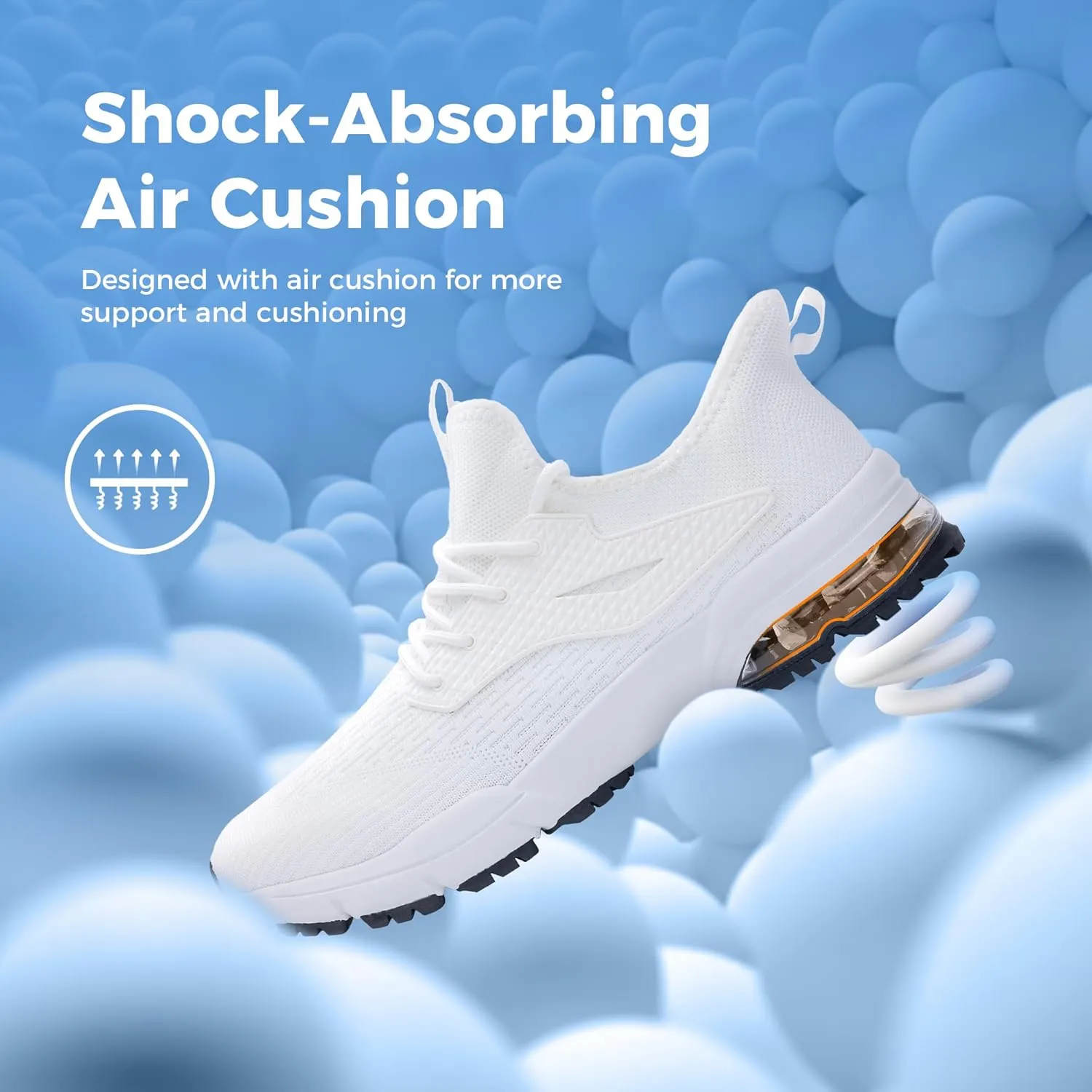 Mens Air Running Shoes Athletic Non Slip Walking Jogging Tennis Sneakers(US 7-12.5 D(M))