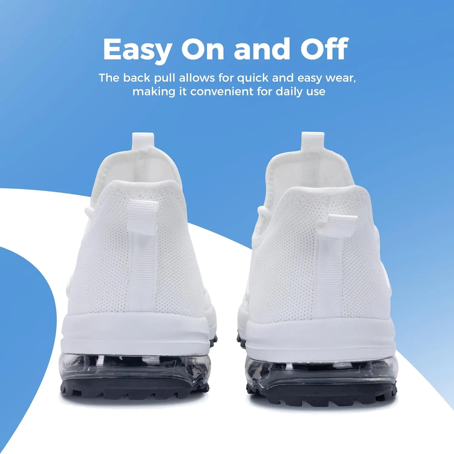 Mens Air Running Shoes Athletic Non Slip Walking Jogging Tennis Sneakers(US 7-12.5 D(M))