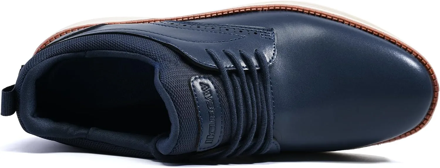 Men's Dress Sneakers Oxfords Shoes Business Wingtip Casual Walking Brogue Shoes