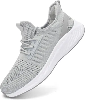Men's Lightweight Breathable Sneakers - Anti - Slip, Bend - Resistant, Shock - Absorbing & Elastic Training Shoes for Running, Fitness & Casual Daily Wear