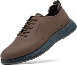 Men's Oxfords Shoes Dress Shoes Classic Business Casual Shoes, Dress Sneakers Formal Lace Up Derby Sneakers for Men