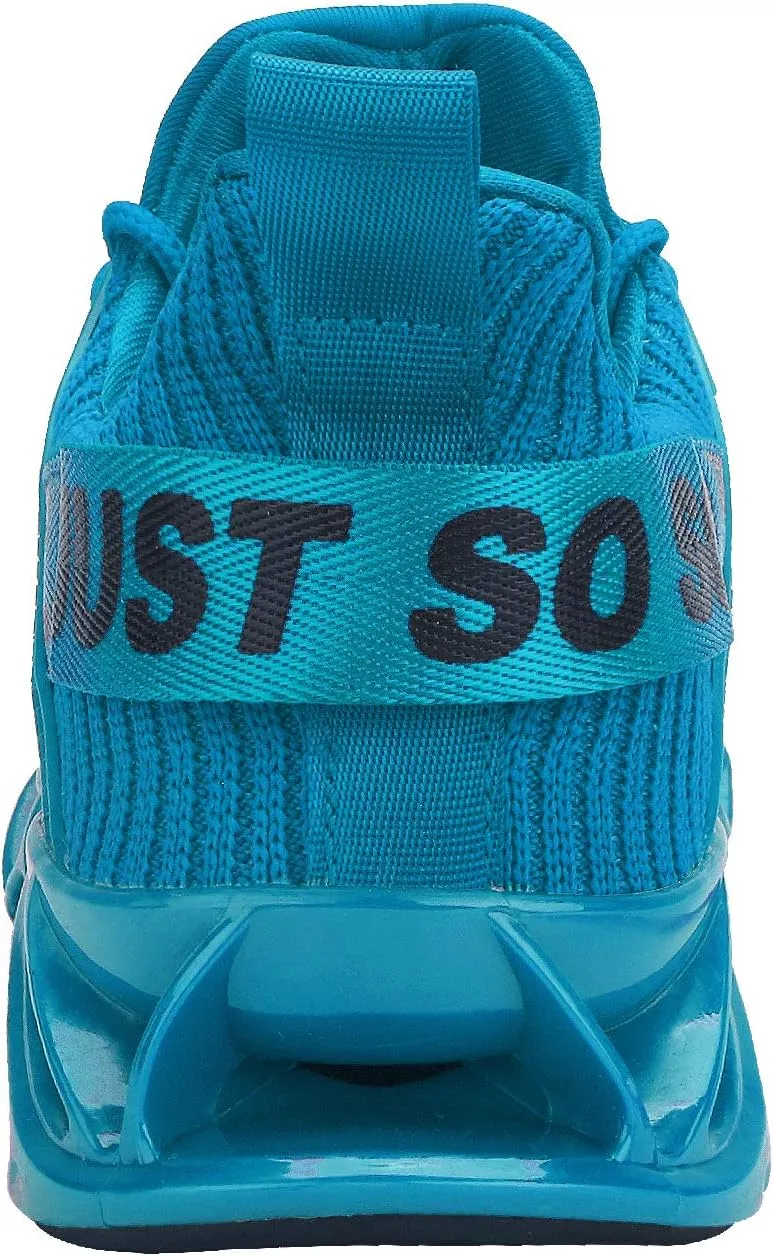 Mens Running Shoes Walking Non Slip Blade Type Sneakers