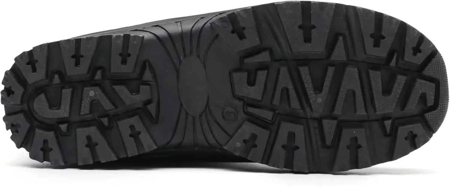 Men's Winter uggs are Waterproof, Non-Slip, Safe and Warm Outdoor Classic Suede, Detachable Lining, Non-Slip Rubber Outsole, Mid-Calf Height Boots