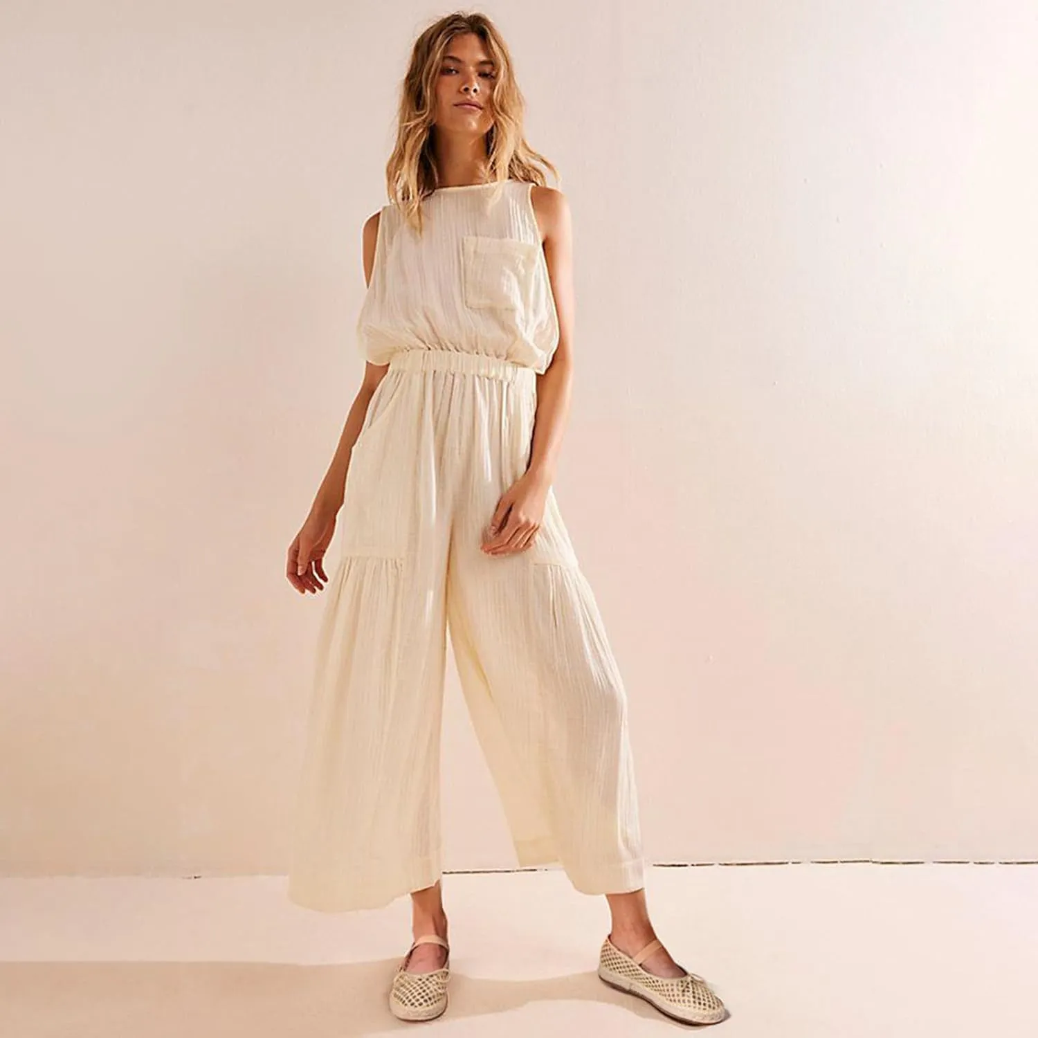 mikarka Flats for Women: Woven Ballet Flats Shoes for Women - Knot Espadrilles for Women Round Toe Mary Jane Flats Loafers, Inspired by Raffia