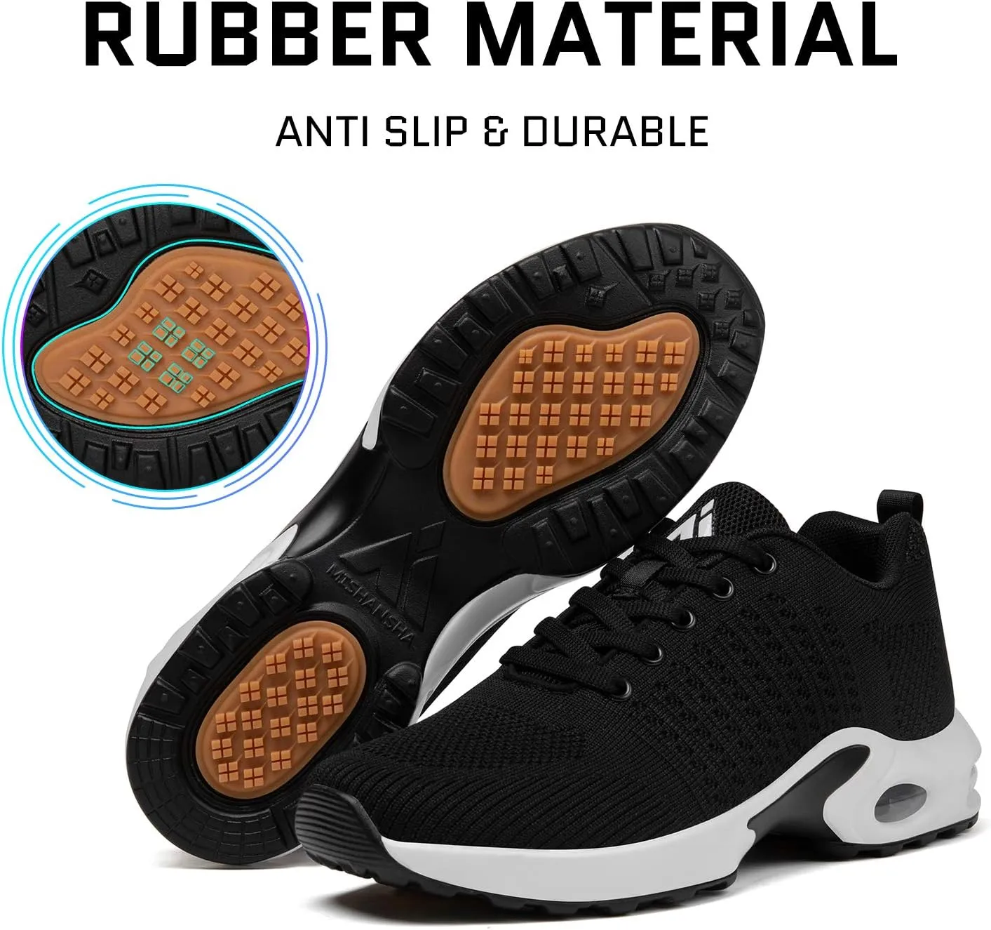 Mishansha Womens Sneakers Air Cushion Running Tennis Shoes Women Lightweight Arch Support Walking Shoes