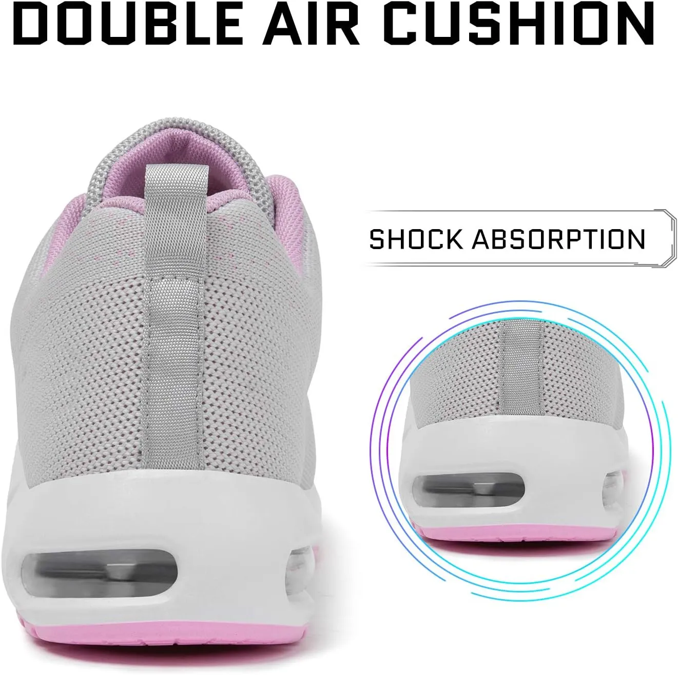 Mishansha Womens Sneakers Air Cushion Running Tennis Shoes Women Lightweight Arch Support Walking Shoes