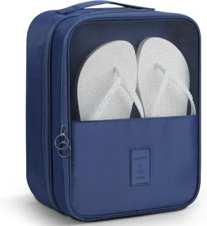 Mossio Shoe Bag Holds 3 Pair of Shoes for Travel and Daily Use Storage Pouch