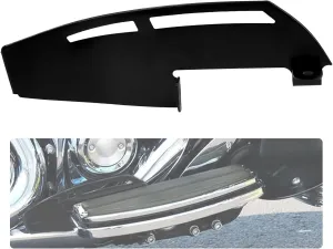Motorcycle Rider Footboard Heel Guard Fit for Harley Touring Road King Electra Glide Street Glide Ultra Limited Tri Glide Ultra FLD FL Softail (Black)