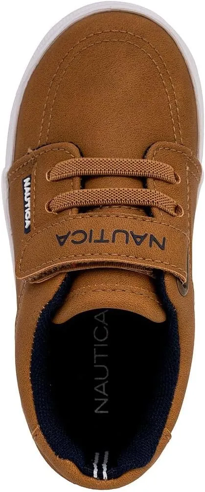 Nautica Kids Adjustable Strap Shoes | Comfortable Casual Sneakers for Boys and Girls, Toddlers & Little Kids