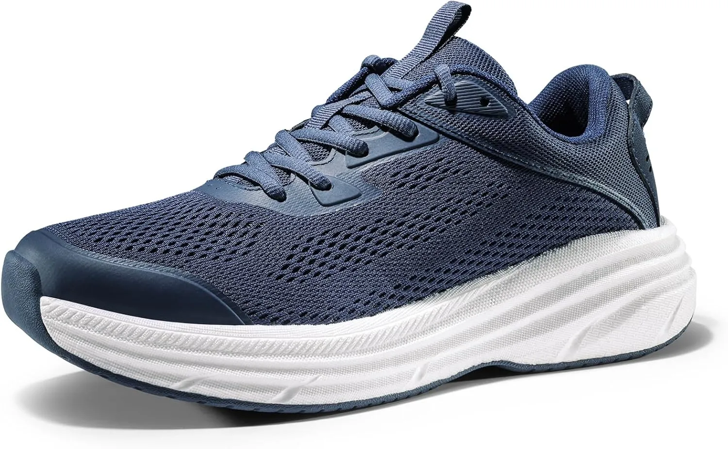 NORTIV 8 Men's Running Shoes, Comfortable Cushioning Sneakers, Breathable Non Slip Tennis Walking Athletic Footwear for Gym Workout Jogging
