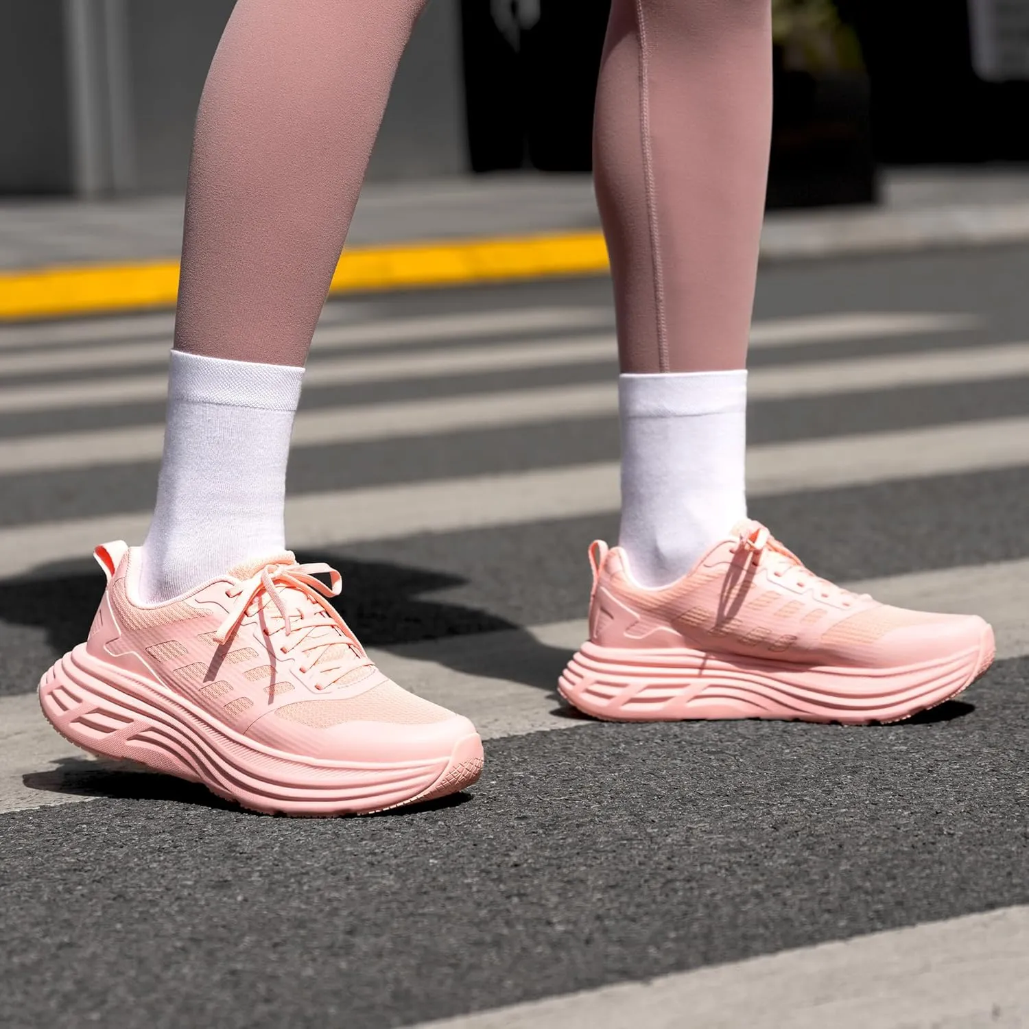 NORTIV 8 Women's Walking Shoes Cushion Running Tennis Shoes ActiveFloat Non-Slip Comfortable Breathable Workout Gym Sports Athletic Fashion Sneakers