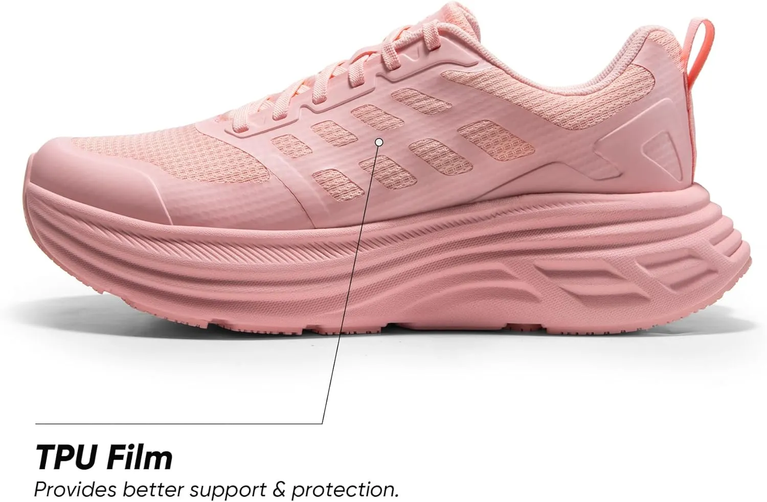 NORTIV 8 Women's Walking Shoes Cushion Running Tennis Shoes ActiveFloat Non-Slip Comfortable Breathable Workout Gym Sports Athletic Fashion Sneakers