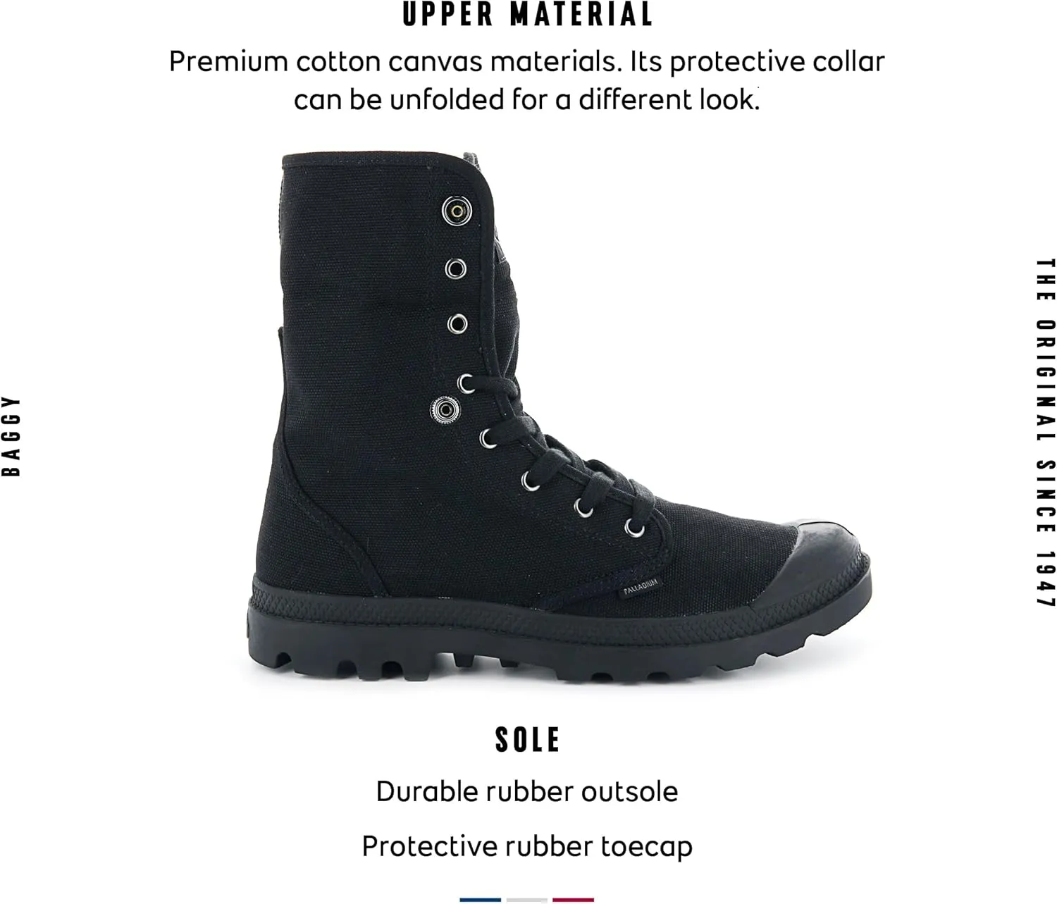Palladium Women's Baggy Canvas Boot