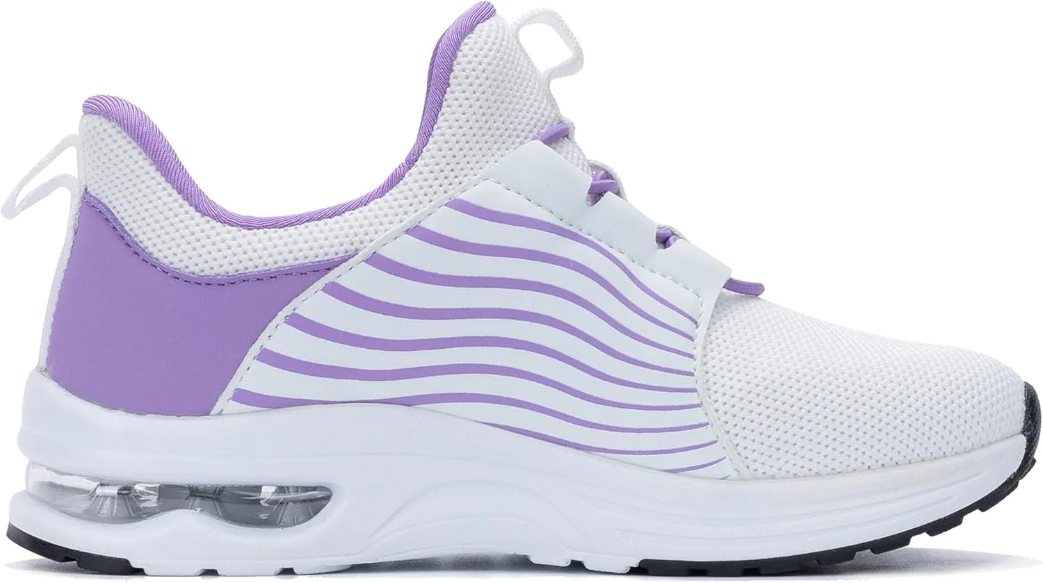 PERSOUL Kids Air Running Shoes Boys Girls Slip On Tennis Athletic Sneakers Breathable Lightweight Walking School Jogging Non Slip Footwear