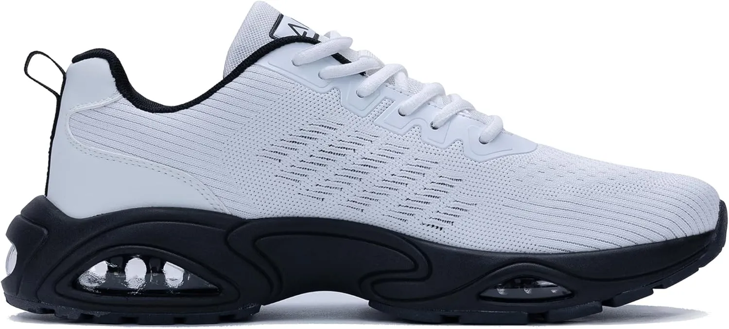 PERSOUL Mens Air Running Shoes Lightweight Breathable Athletic Tennis Gym Jogging Sneakers