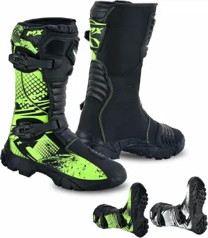 PROFIRST Motorcycle kids boots Motorbike Waterproof shoes Motorcross Dirt Blike Riding Biker Boots for kids