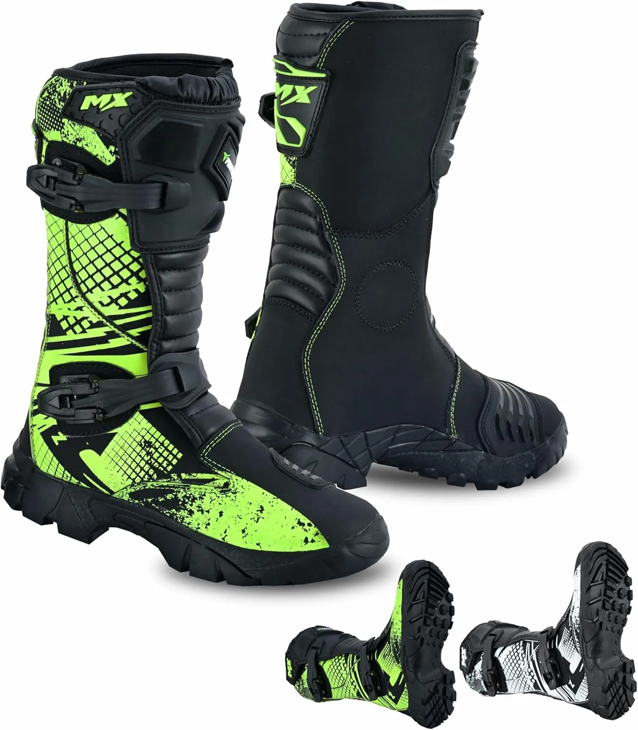 PROFIRST Motorcycle kids boots Motorbike Waterproof shoes Motorcross Dirt Blike Riding Biker Boots for kids
