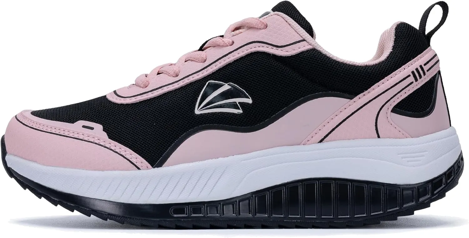 QAUPPE Womens Walking Shoes with Arch Support Wide Orthotic Athletic Sneakers Plantar Fasciitis Tennis for Heel and Foot Pain Relief