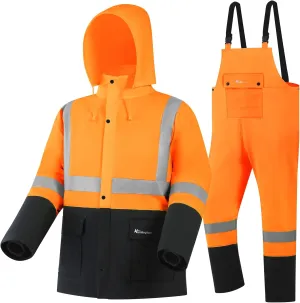 Rain Suit Waterproof Jacket and Trouser Suit Raincoat for Men and Women Outdoor All-Sport
