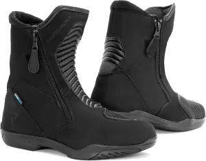 Rio Motorcycle Boots for Men and Women, PU Leather, Hipora Membrane, Ankle Protection, Two Long Zips, Antibacterial Insole, Reflective Elements, Sizes up to 48
