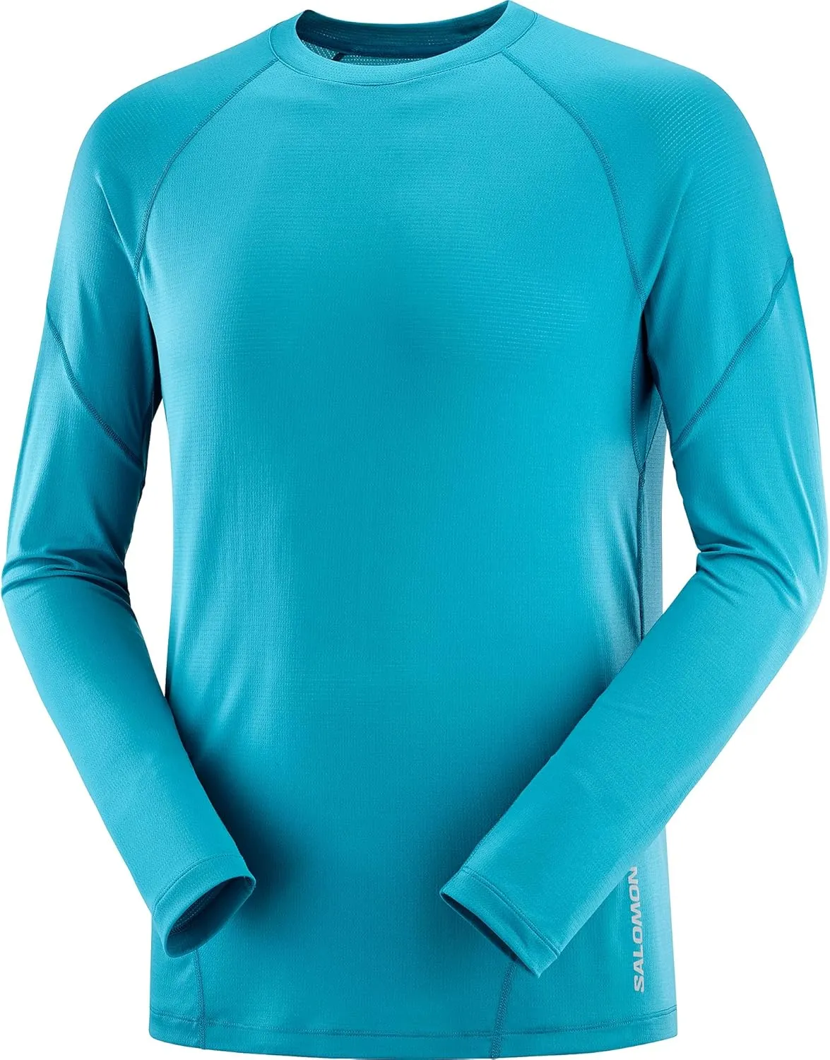 Salomon Men’s Cross Run T-Shirt, Quick-Drying Long Sleeve Workout Shirt for Road Running