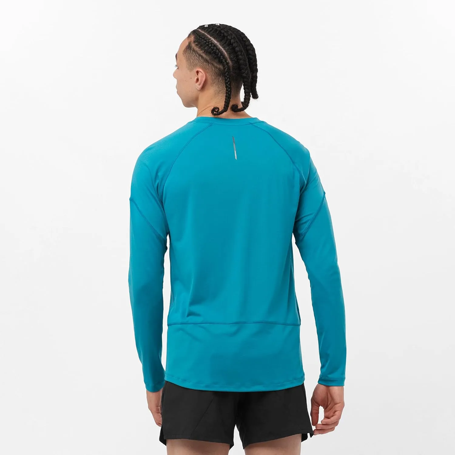 Salomon Men’s Cross Run T-Shirt, Quick-Drying Long Sleeve Workout Shirt for Road Running