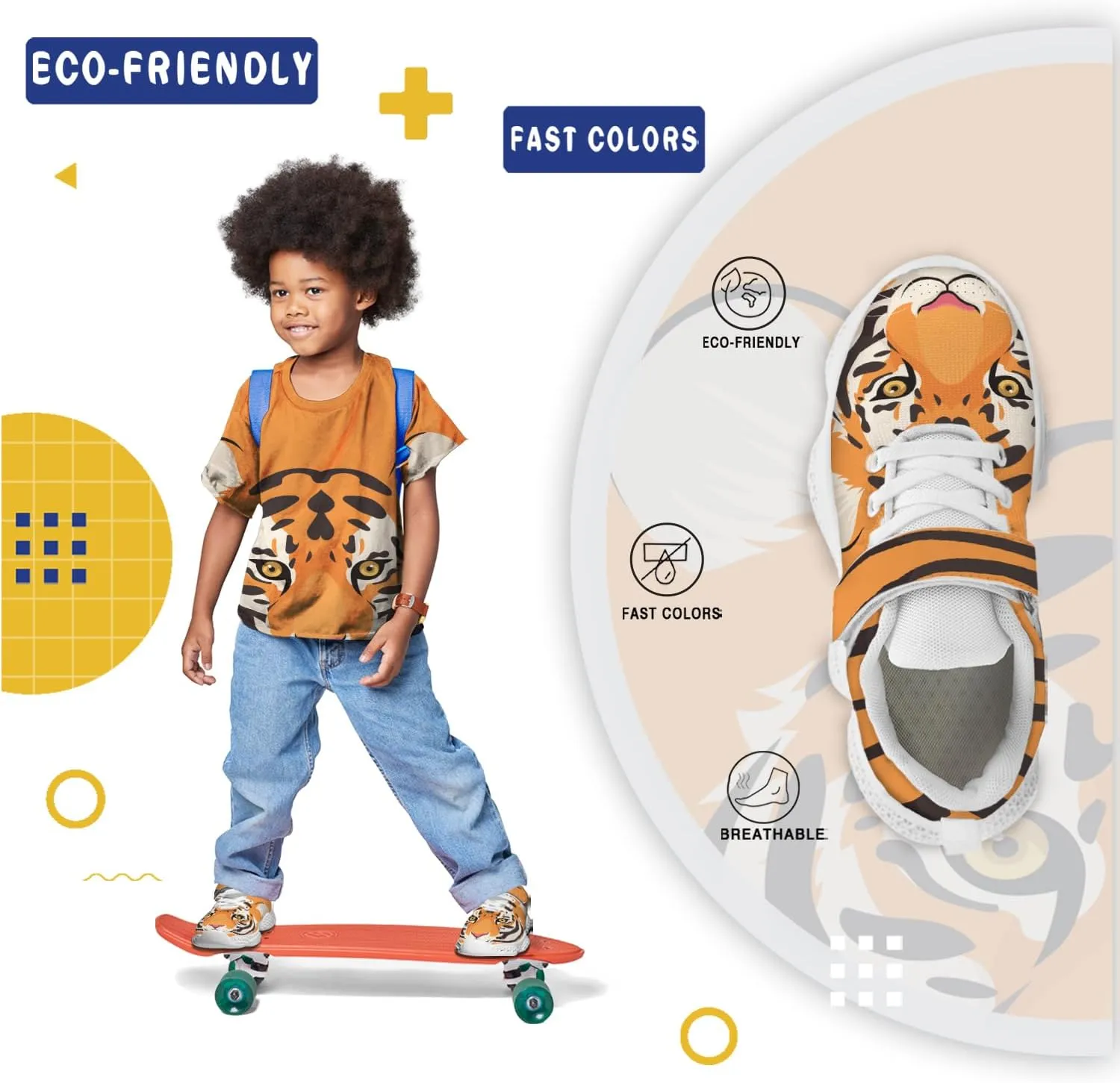 Santiro Boys Shoes Girls Kids Sneakers Tennis Running Shoes