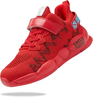 Santiro Kids Tennis Shoes for Boys Sneakers Breathable Lightweight Girls Running Shoes