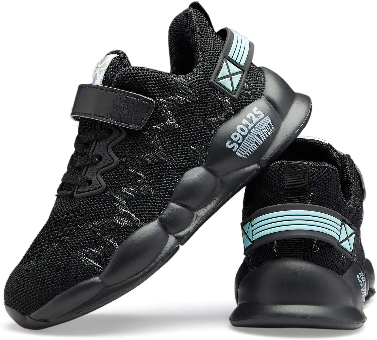 Santiro Kids Tennis Shoes for Boys Sneakers Breathable Lightweight Girls Running Shoes