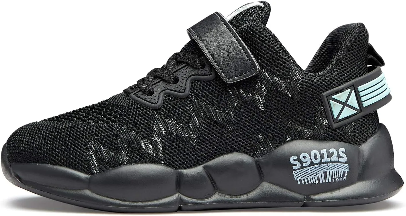 Santiro Kids Tennis Shoes for Boys Sneakers Breathable Lightweight Girls Running Shoes