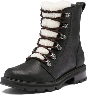 Sorel Women's Lennox Lace Cozy Rain Boot — Waterproof Suede Boots