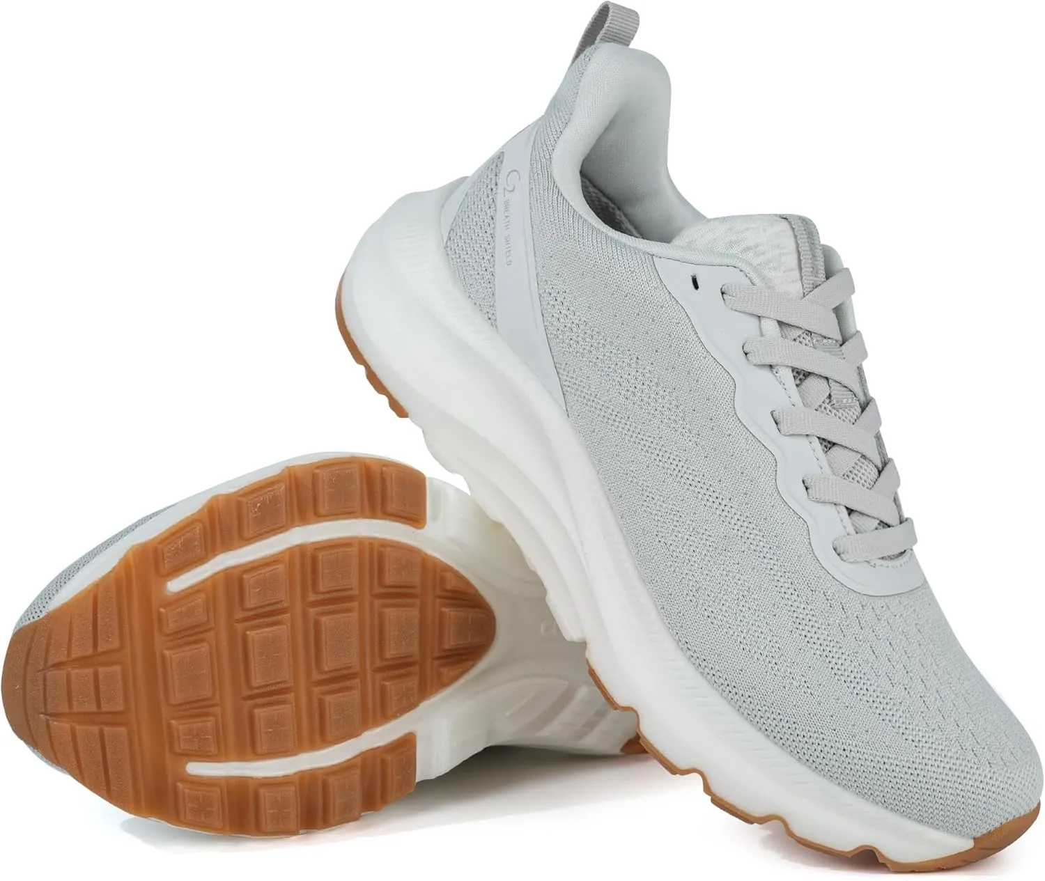 starmerx Women's Waterproof Breathable Utility Sneakers Lightweight Slip-Resistant Walking Shoes for All-Day Comfort