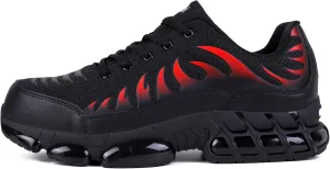 Steel Toe Shoes for Men Lightweight Comfortable Safety Shoes for Men Indestructible Work Shoes for Construction