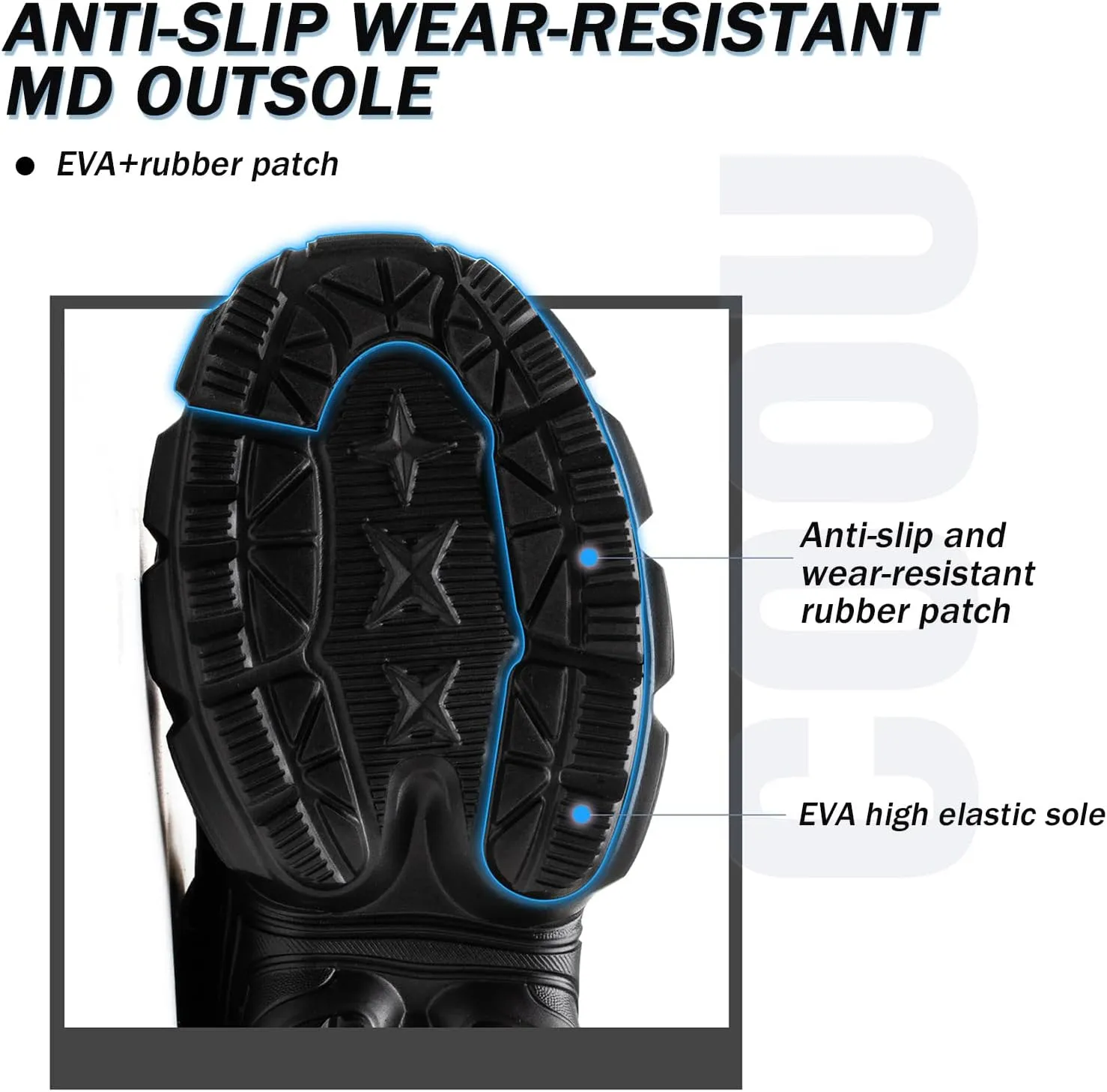 Steel Toe Shoes Women Safety Shoes Lightweight Comfortable Non Slip Thickened Sole Puncture Proof Steel Toe Sneakers Women Size 5.5-10