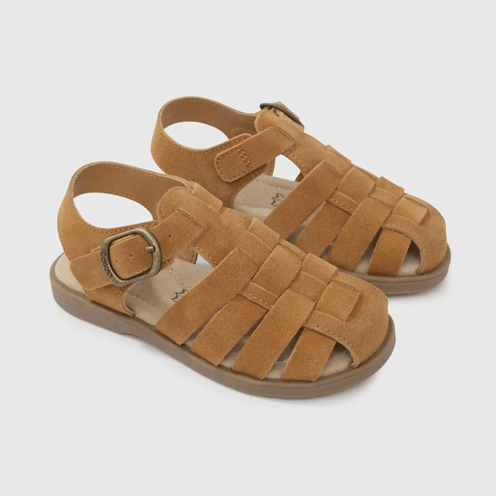 Toddler Girls Fisherman Buckle Sandals - Comfortable Summer Sandals with Closed Toe & Adjustable Strap for Daily Wear & Outdoor Play
