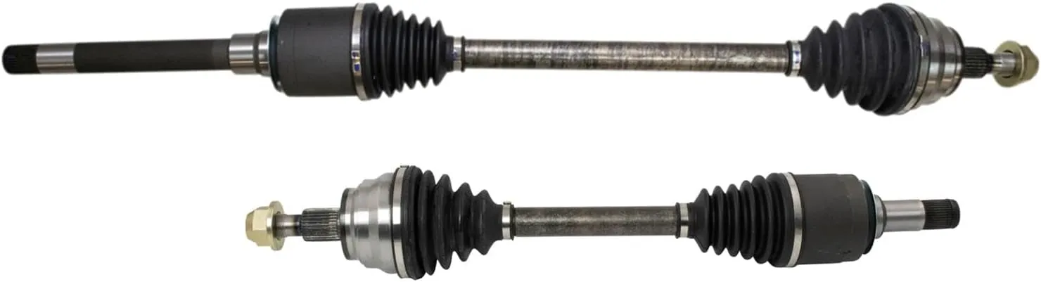 TRQ Front CV Axle Shaft Assembly Set Compatible with 2007-2009 Mercedes-Benz GL320 2010-2012 GL350 2007-2012 GL450 2008-2012 GL550 ML320 2006-2011 ML350 2010-2011 ML450 2006-2007 ML500 ML550