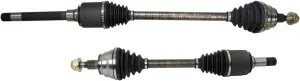 TRQ Front CV Axle Shaft Assembly Set Compatible with 2007-2009 Mercedes-Benz GL320 2010-2012 GL350 2007-2012 GL450 2008-2012 GL550 ML320 2006-2011 ML350 2010-2011 ML450 2006-2007 ML500 ML550