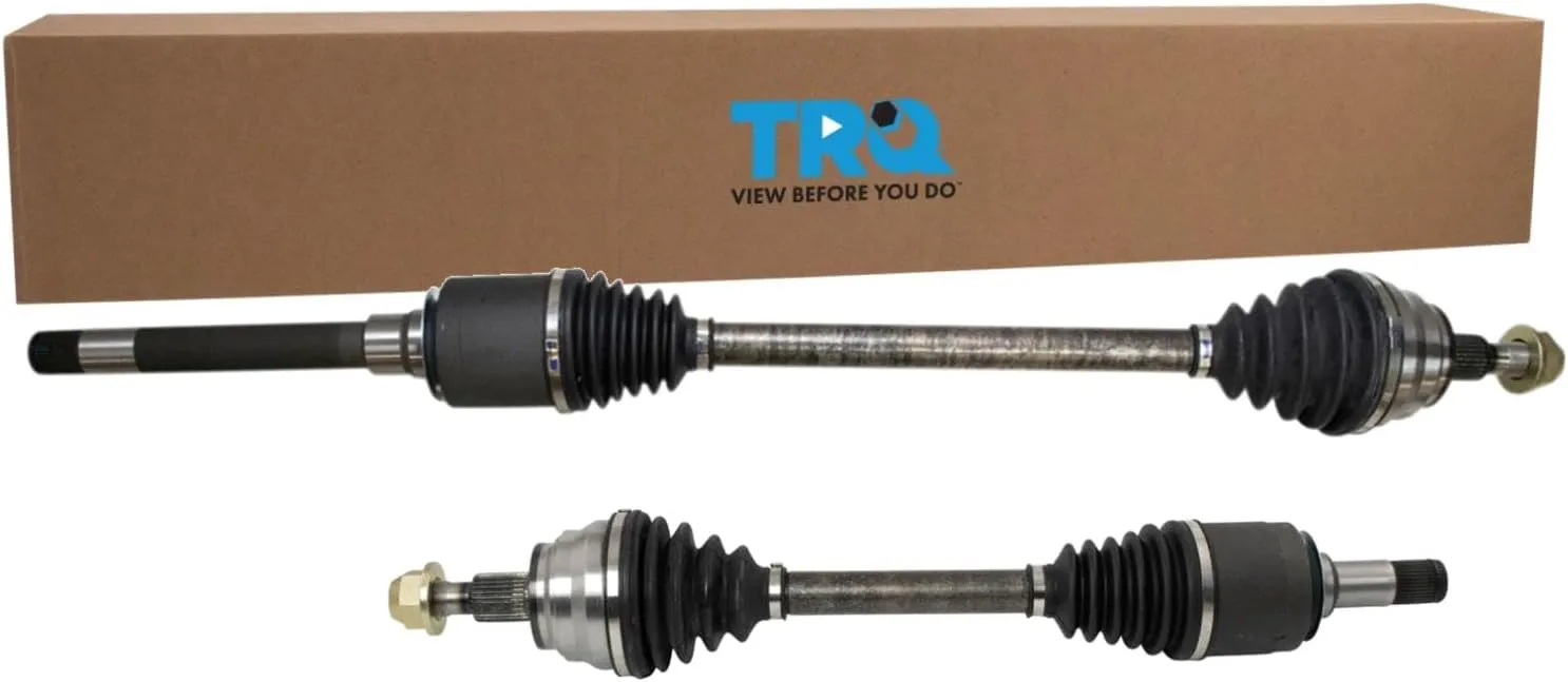 TRQ Front CV Axle Shaft Assembly Set Compatible with 2007-2009 Mercedes-Benz GL320 2010-2012 GL350 2007-2012 GL450 2008-2012 GL550 ML320 2006-2011 ML350 2010-2011 ML450 2006-2007 ML500 ML550