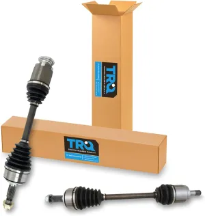 TRQ Front CV Axle Shaft Assembly Set Driver & Passenger Side Compatible with 2007-2014 Honda CR-V