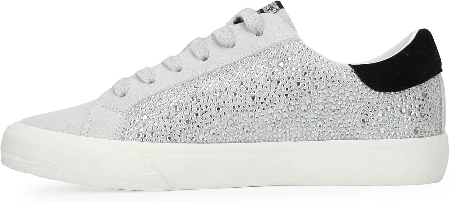 Vintage Havana Grande Women’s Fashion Sneakers | Star Tennis Shoes Womens | Low Top Slip On | Walking Comfortable Casual