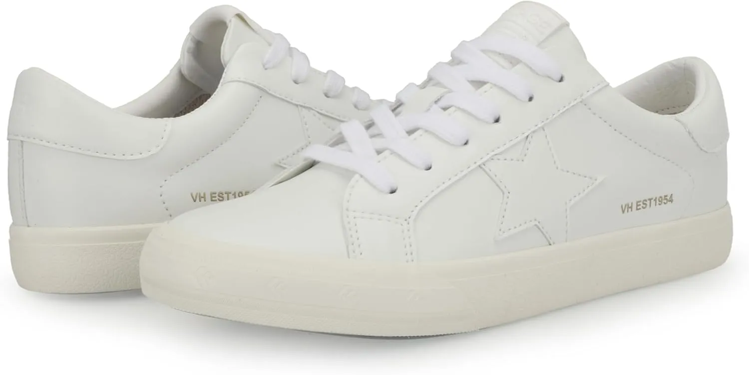 Vintage Havana Grande Women’s Fashion Sneakers | Star Tennis Shoes Womens | Low Top Slip On | Walking Comfortable Casual