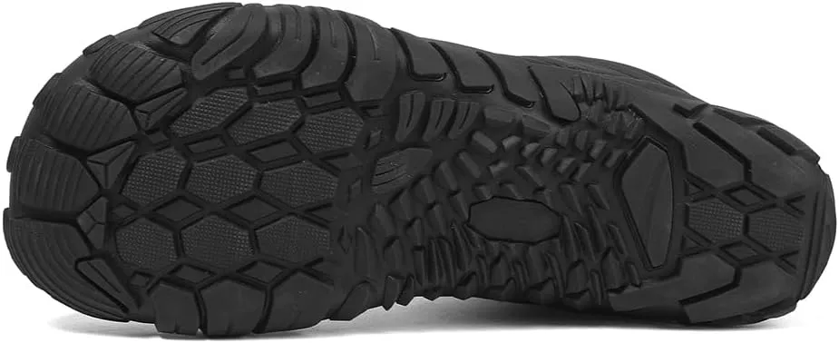 Winter Snow Boots for Women Men Hike Barefoot Shoes Minimalist Winter Snow Boots Zero Drop & Wide Toe Box & Waterproof Fur Lining Snow Booties Warm Hike Shoes