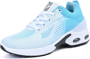 Women's Casual Sneakers – Lightweight, Breathable Non-Slip Walking Shoes for Work, Nursing, Running, and Everyday Use