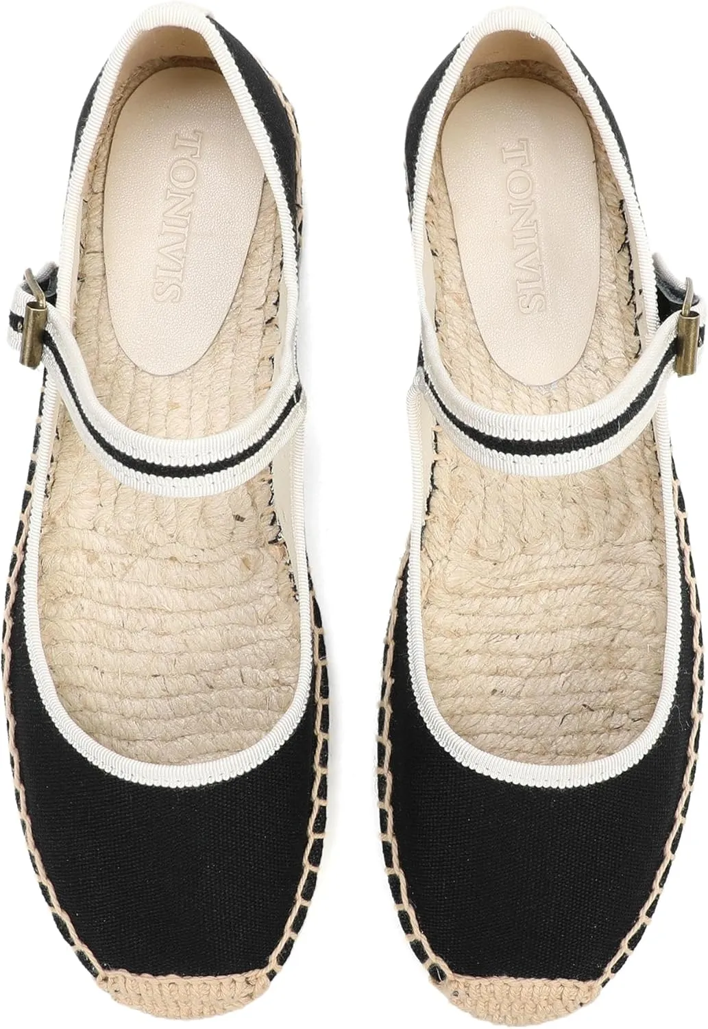 Women’s Espadrilles Breathable Comfortable Flats, Stylish Dress Shoes for All-Day Wear